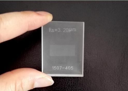 Standard Roughness Calibration Block Multi-engraved lines (Square Wave)