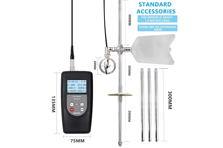 portable flow meter