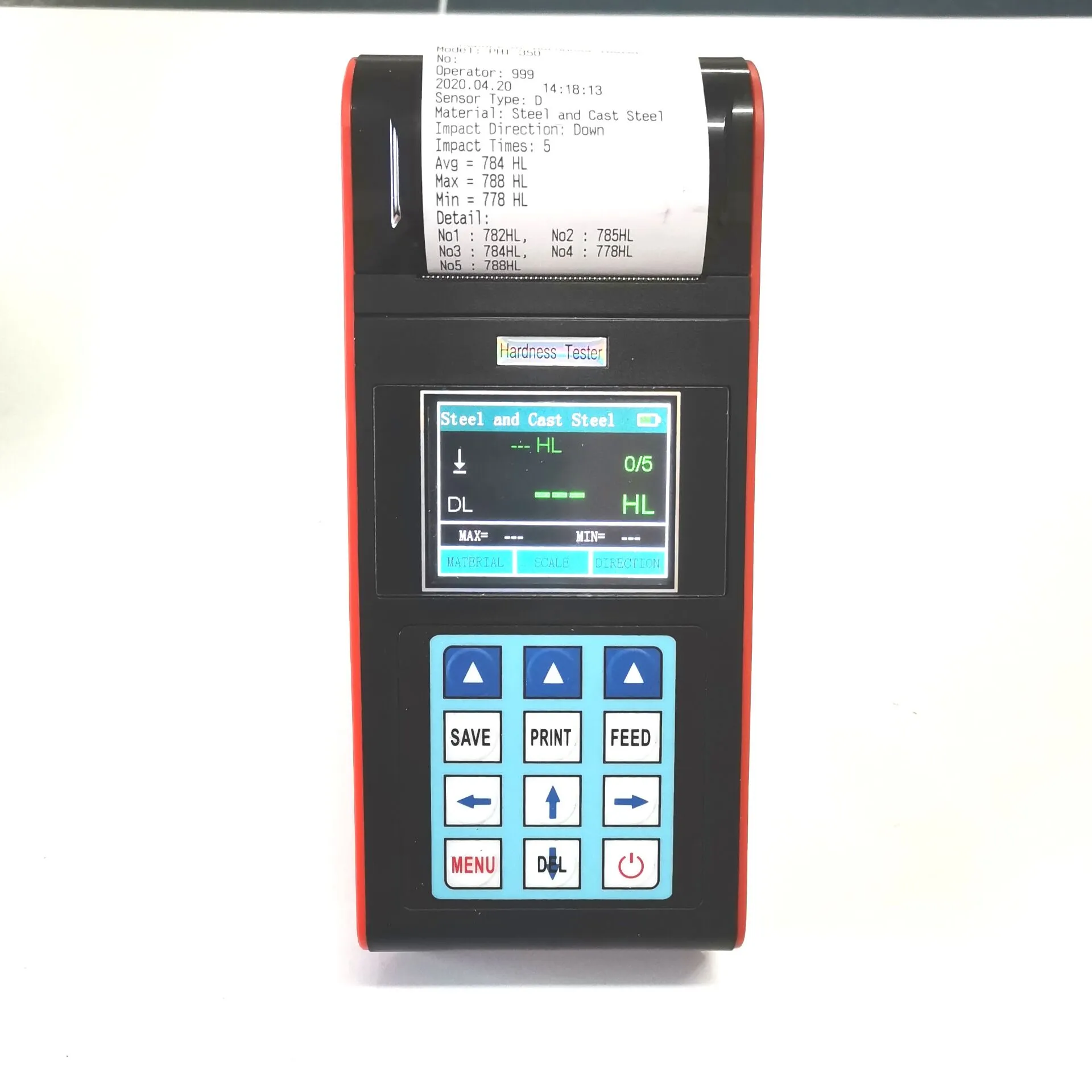 Portable Leeb Hardness Tester